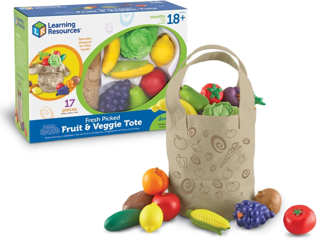 Learning Resources Groente & Fruit Rolspel Tas