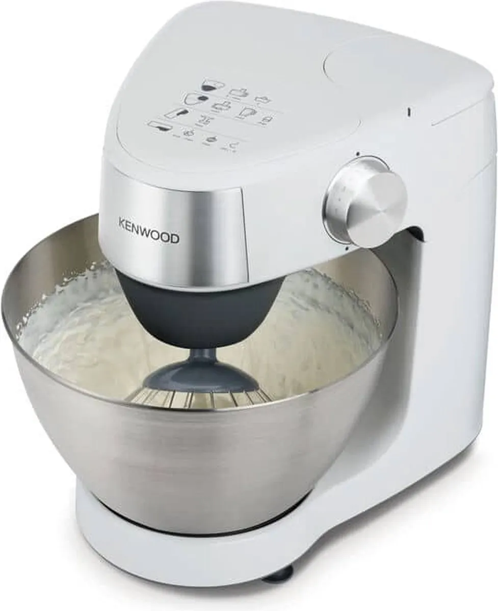 Kenwood Prospero+ KHC291H0WH Keukenmachine 1000W - 3 Accessoires - Roestvrijstaal/Wit