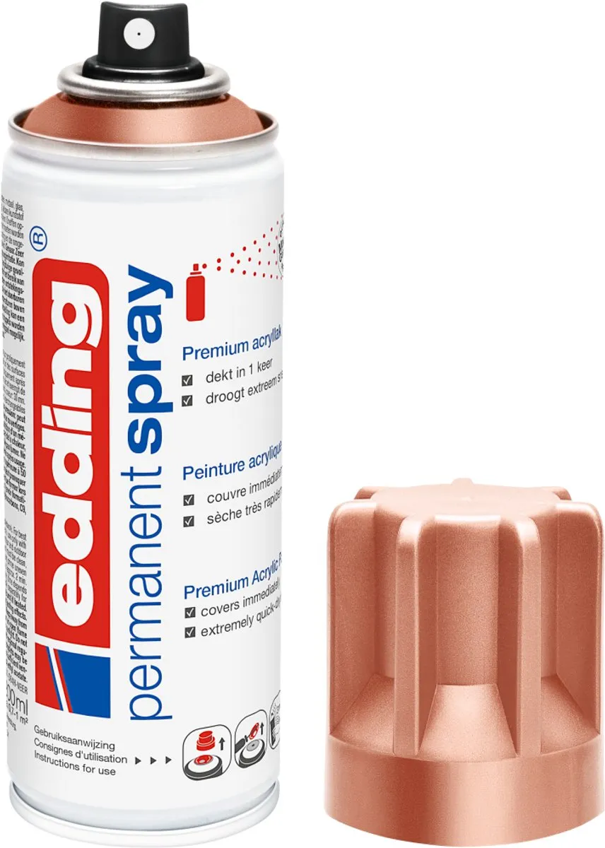 edding 5200 Spuitverf Precious Copper 200ml