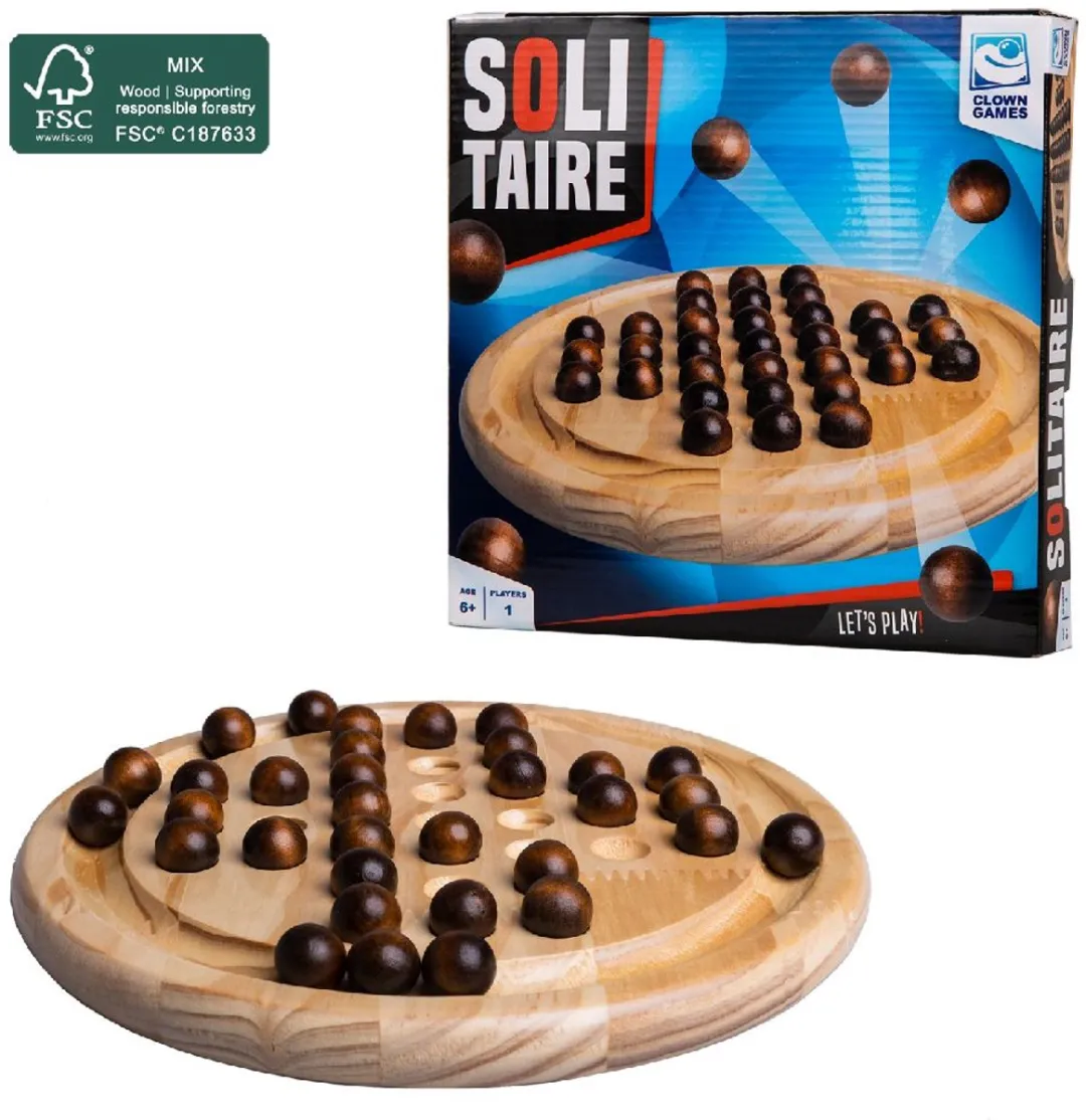 Clown Games Solitaire Hout FSC-gecertificeerd 2016882