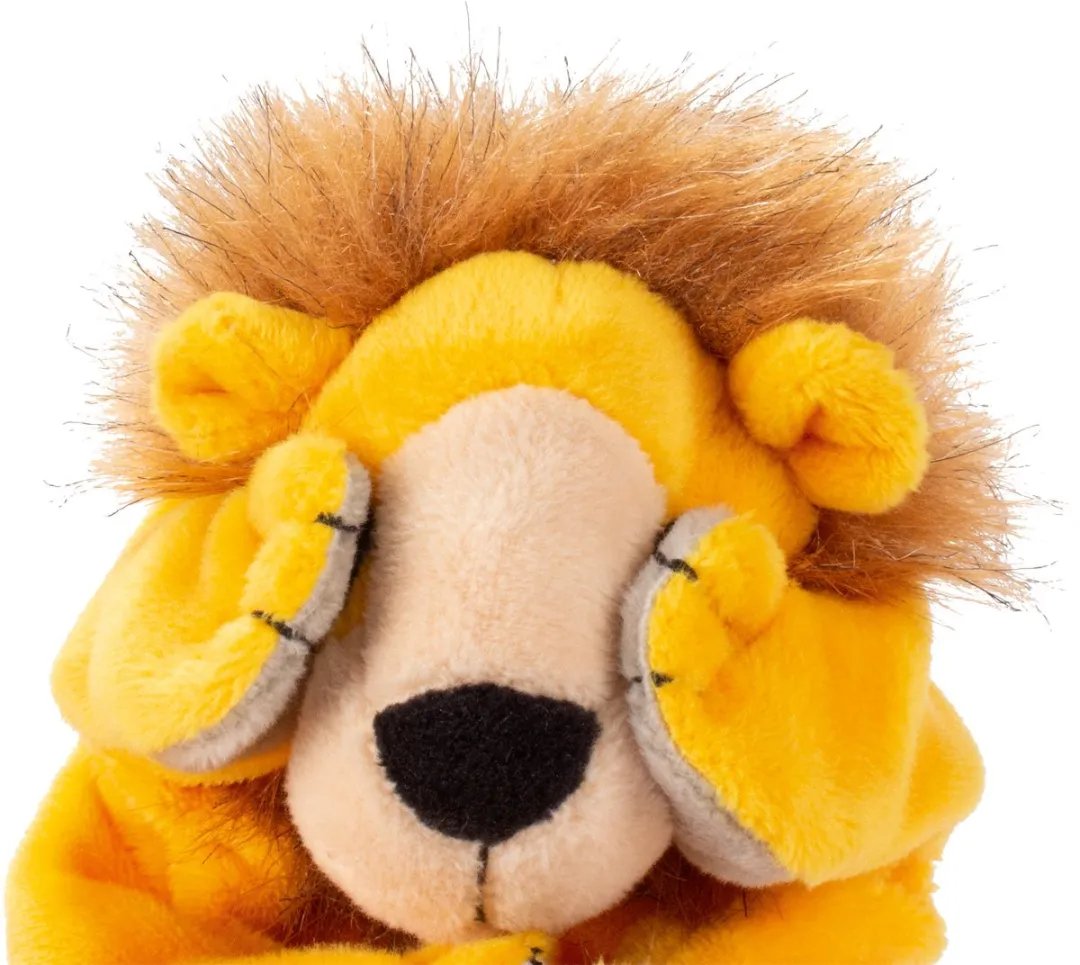 Handpop leeuw - Beleduc - vanaf 3 jaar