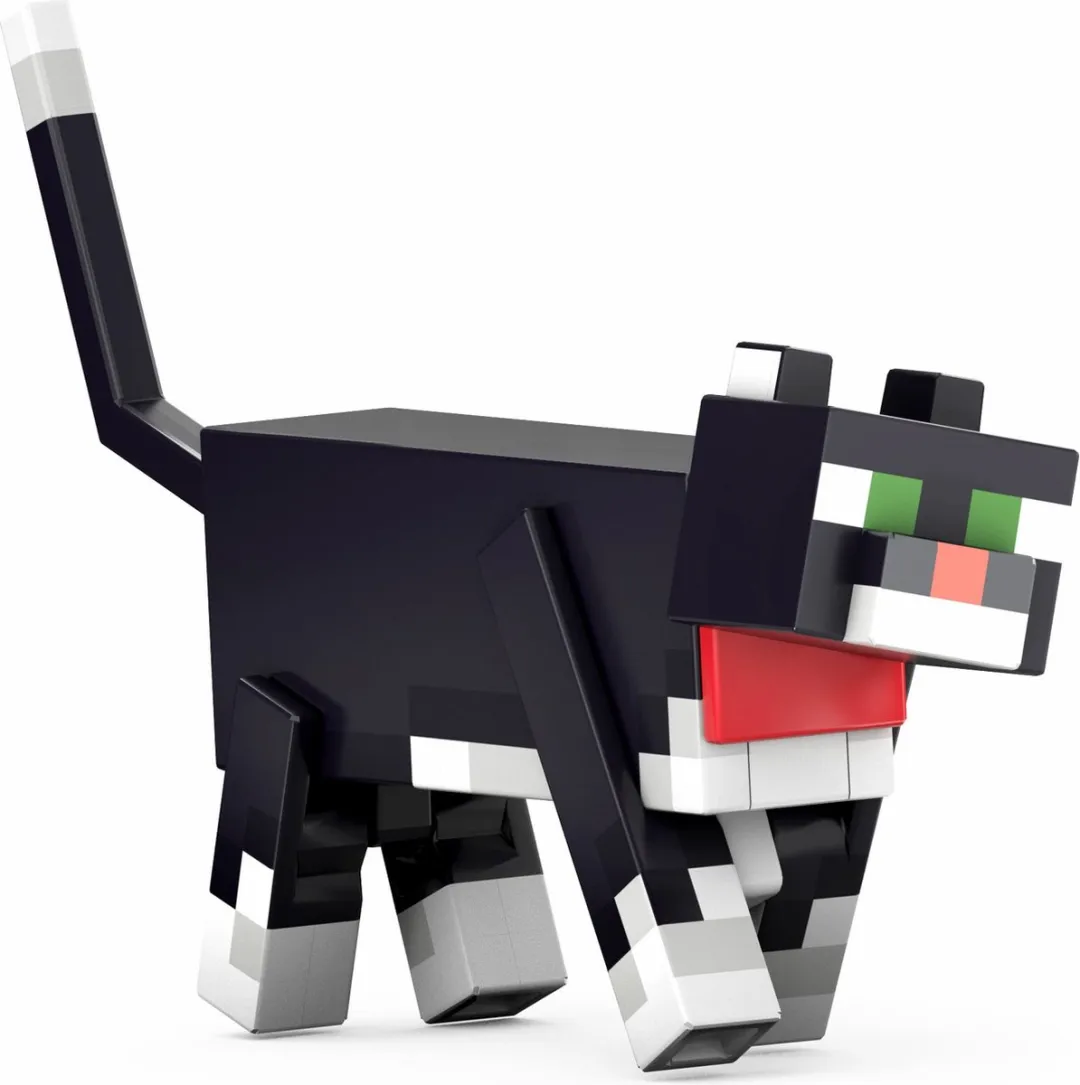 Minecraft Diamantniveau Smokingkat Actiefiguur 14cm - HTM07 - Multicolor