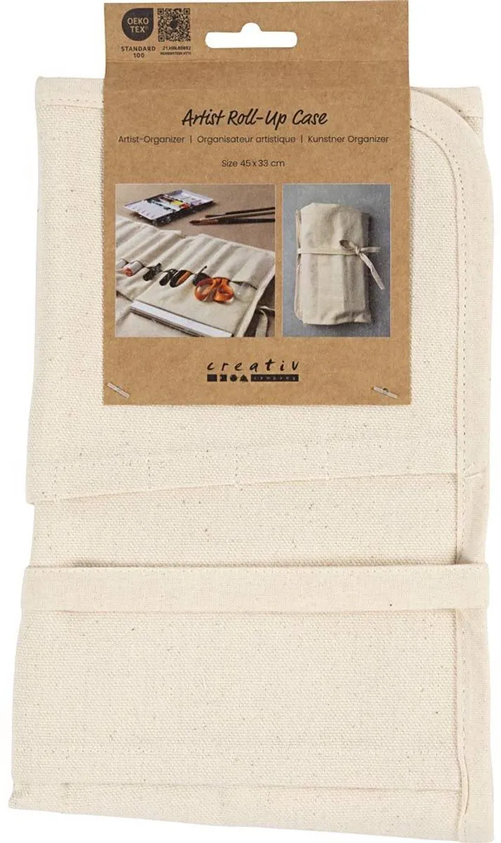 Creativ Company Organisator Artiest 45x33cm - 300gr Licht Natuur