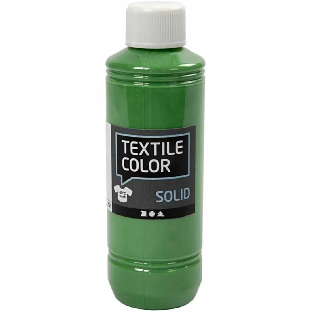 Creativ Company Textil Solid 250ml - Brilliant Groen