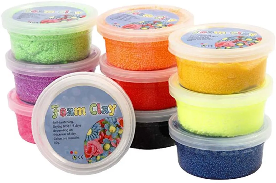 Foam Clay Startset Boetseren - 10 Kleuren