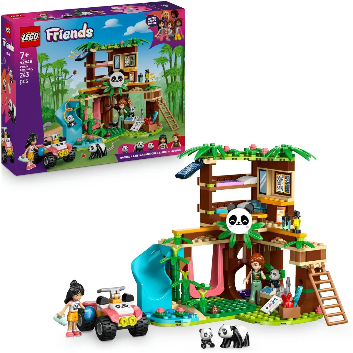 LEGO Friends De Pandaopvang 42648 Bouwset - 243 Stukken
