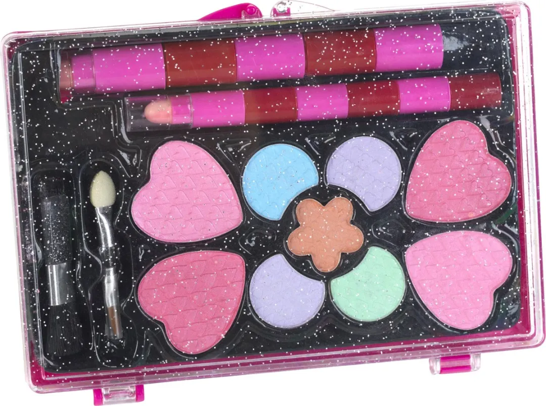 Klein Toys Princess Coralie Cosmetica Set - Oogschaduw, Blush & Lippenstift - 3 Stuks