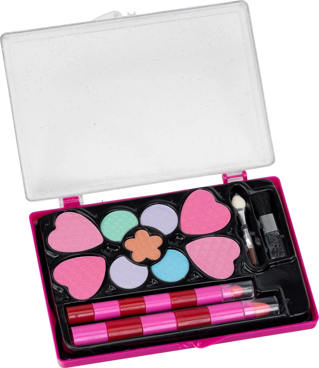 Klein Toys Princess Coralie Cosmetica Set - Oogschaduw, Blush & Lippenstift - 3 Stuks