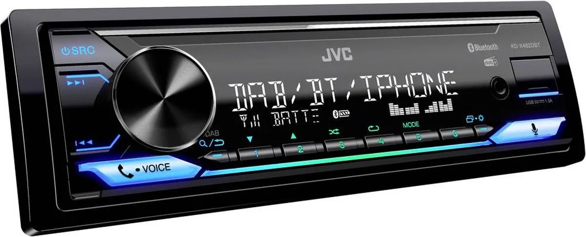 JVC KD-X482DBT Autoradio