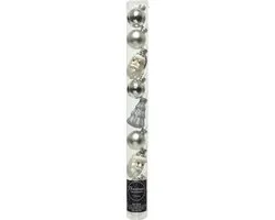 Kaemingk Kerstbal Glas Figuren Set 9 Stuks