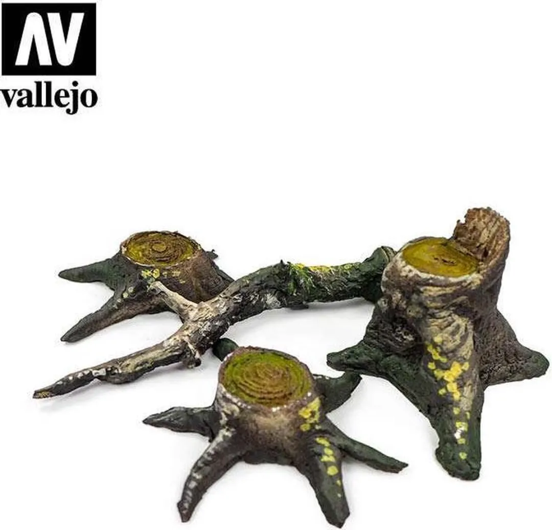 Vallejo SC305 Modelbouwpakket Boomstronken met Wortels
