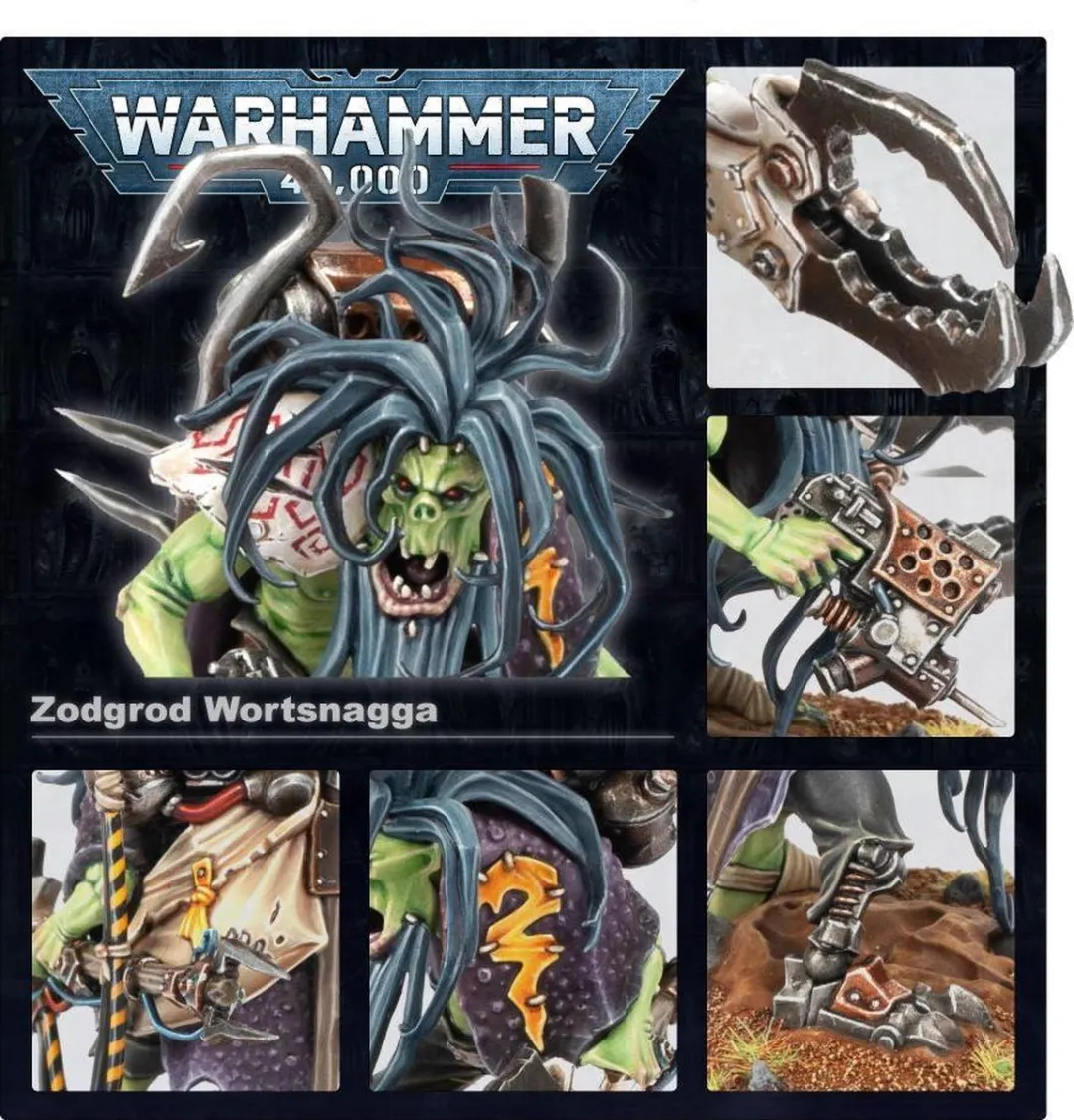 Games Workshop Orks Zodgrod Wortsnagga - 12 Onderdelen - afbeelding 2 van 5