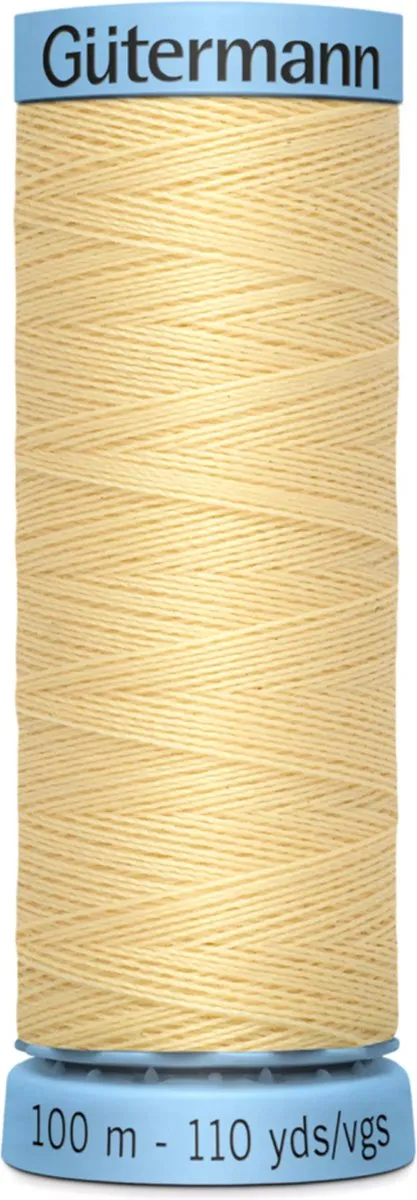 Gutermann Zijde Garen 100m - Zwart/Grijs/Wit
