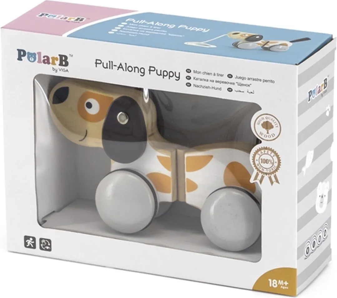 Vigatoys Loop-/Trekfiguur Hond - Multi
