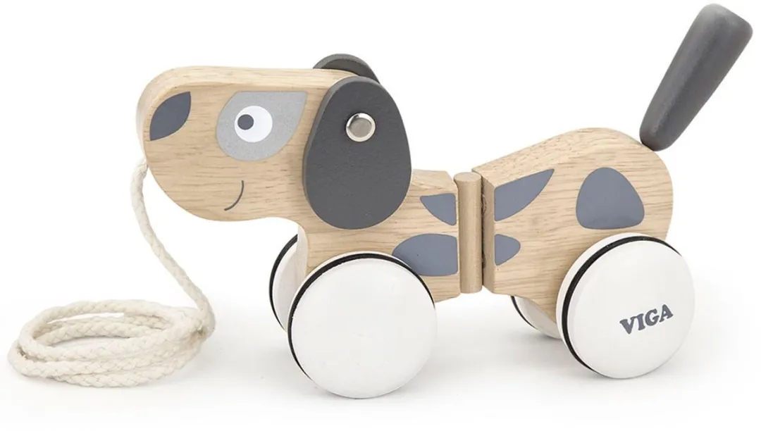 Vigatoys Loop-/Trekfiguur Hond