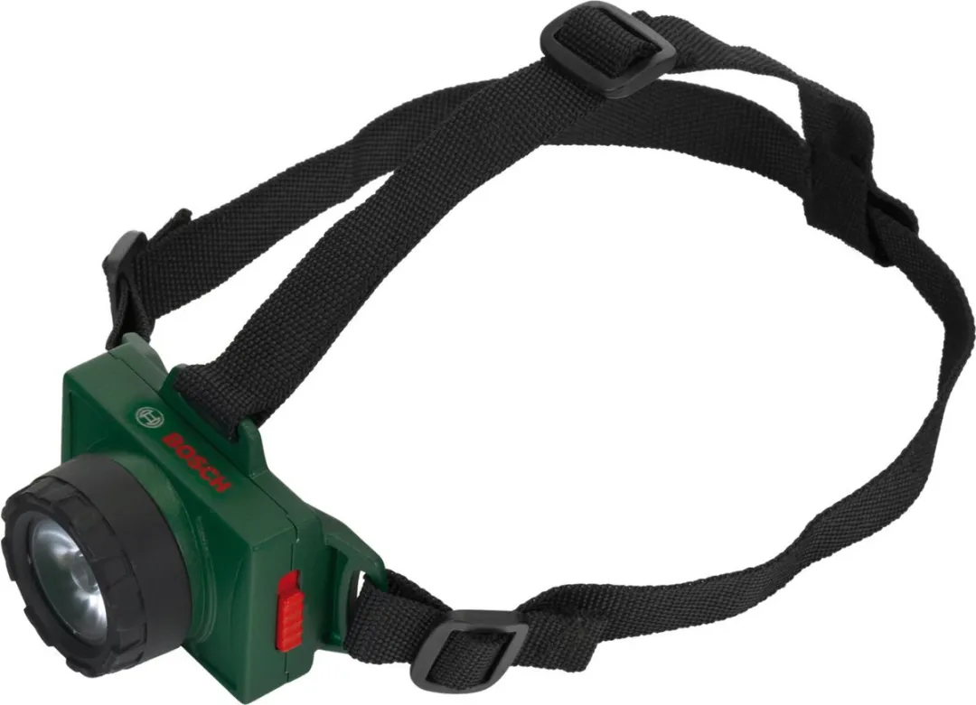 Klein Toys Bosch Mini Hoofdlamp Groen - Elastische Band