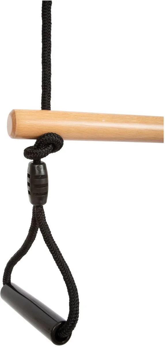 Small Foot Houten Trapezeschommel Black Line - Gymnastiekringen