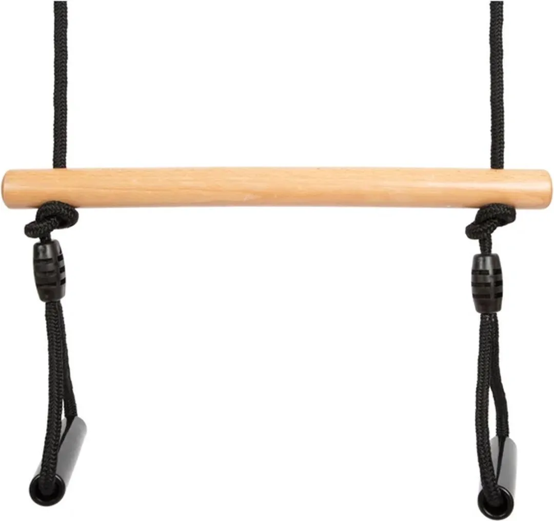Small Foot Houten Trapezeschommel Black Line - Gymnastiekringen - afbeelding 6 van 6