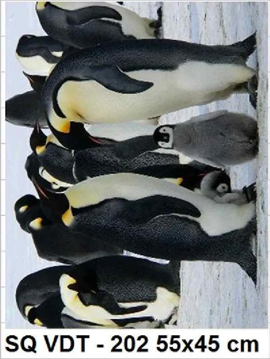 VDTOYS Diamond Painting VDTC202 Pinguïns - 55x45cm