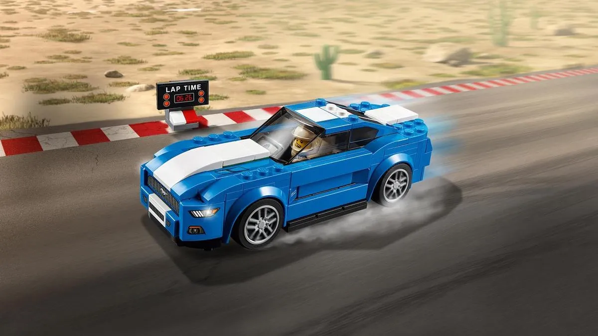 LEGO Speed Champions Ford Mustang GT 75871 - 185 Stukken - afbeelding 3 van 6