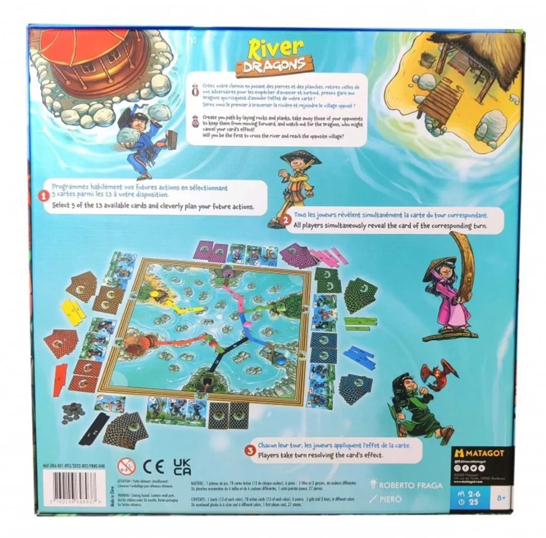 Asmodee River Dragons Matagot Bordspel - 2-6 Spelers