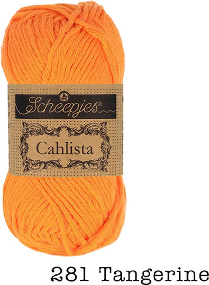 Scheepjes Cahlista Tangerine - 1 Stuk
