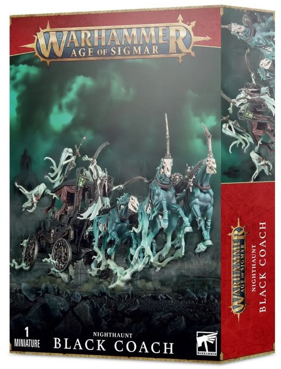 Warhammer Age of Sigmar Nighthaunt Black Coach 91-22