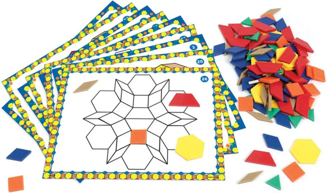 Learning Resources Pattern Blocks Mozaïekset 124-delig - LER 6154