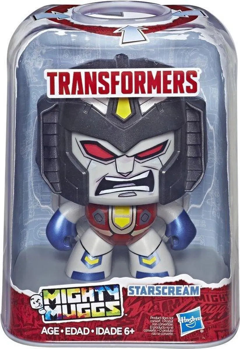 Hasbro Mighty Muggs Starscream Verzamel Figuur