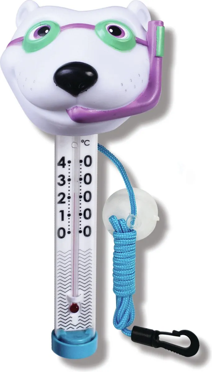 Kokido TM07DIS/C Drijvende Thermometer - Zwembad - Zilver