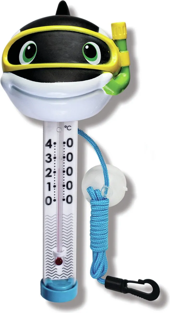 Kokido TM07DIS/C Drijvende Thermometer - Zwembad - Zilver