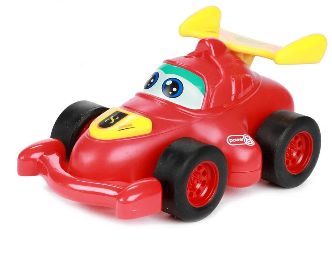 Toi-Toys Little Stars Cartoon Raceauto 20594Z - Blauw