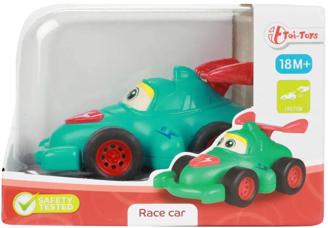 Toi-Toys Little Stars Cartoon Raceauto 20594Z - Blauw