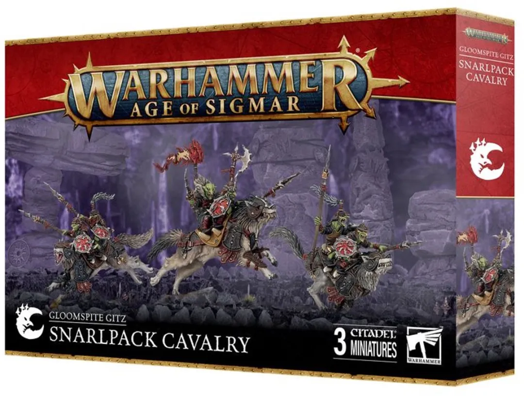 Games Workshop Gloomspite Gitz Snarlpack Cavalry - 61 Onderdelen