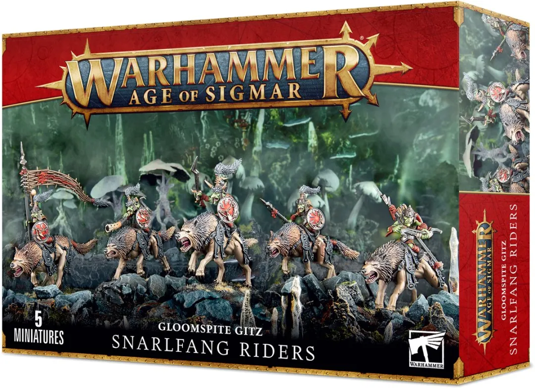 Games Workshop Gloomspite Gitz Snarlpack Cavalry