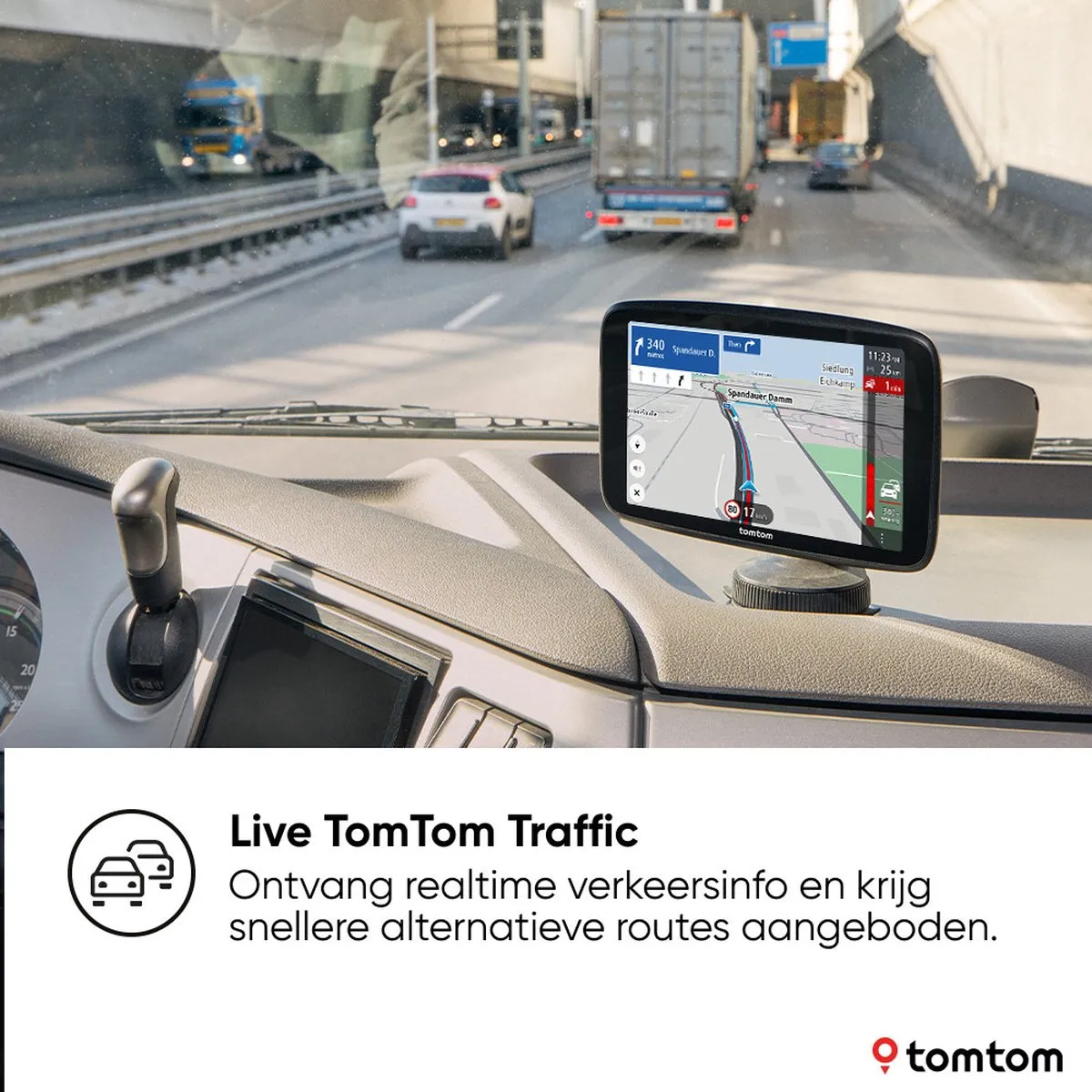 TomTom GO Expert 7 PLUS Premium Pack - Vrachtwagennavigatie Zwart
