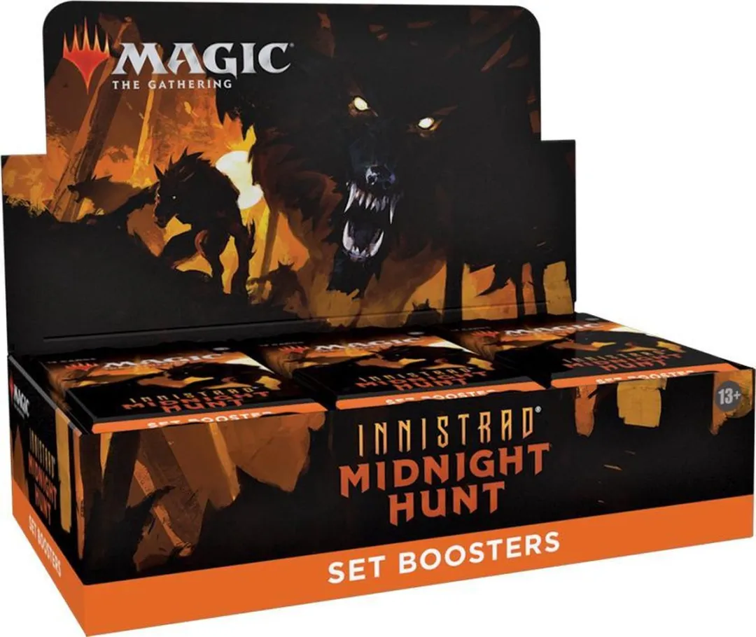 Magic The Gathering Midnight Hunt Set Booster - 1 Stuk