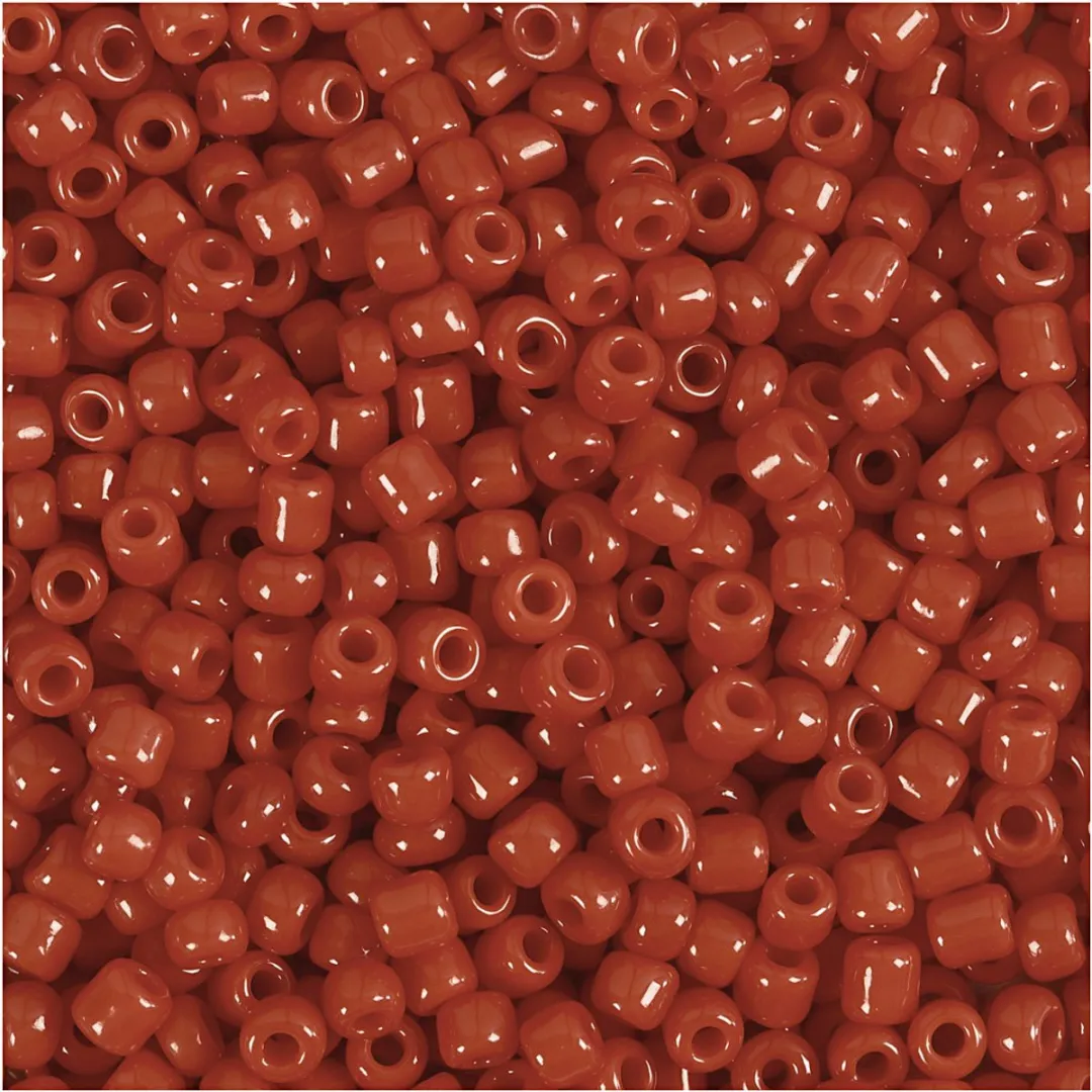 Creativ Company Rocailles 3mm Koraalrood - 25 Stuks