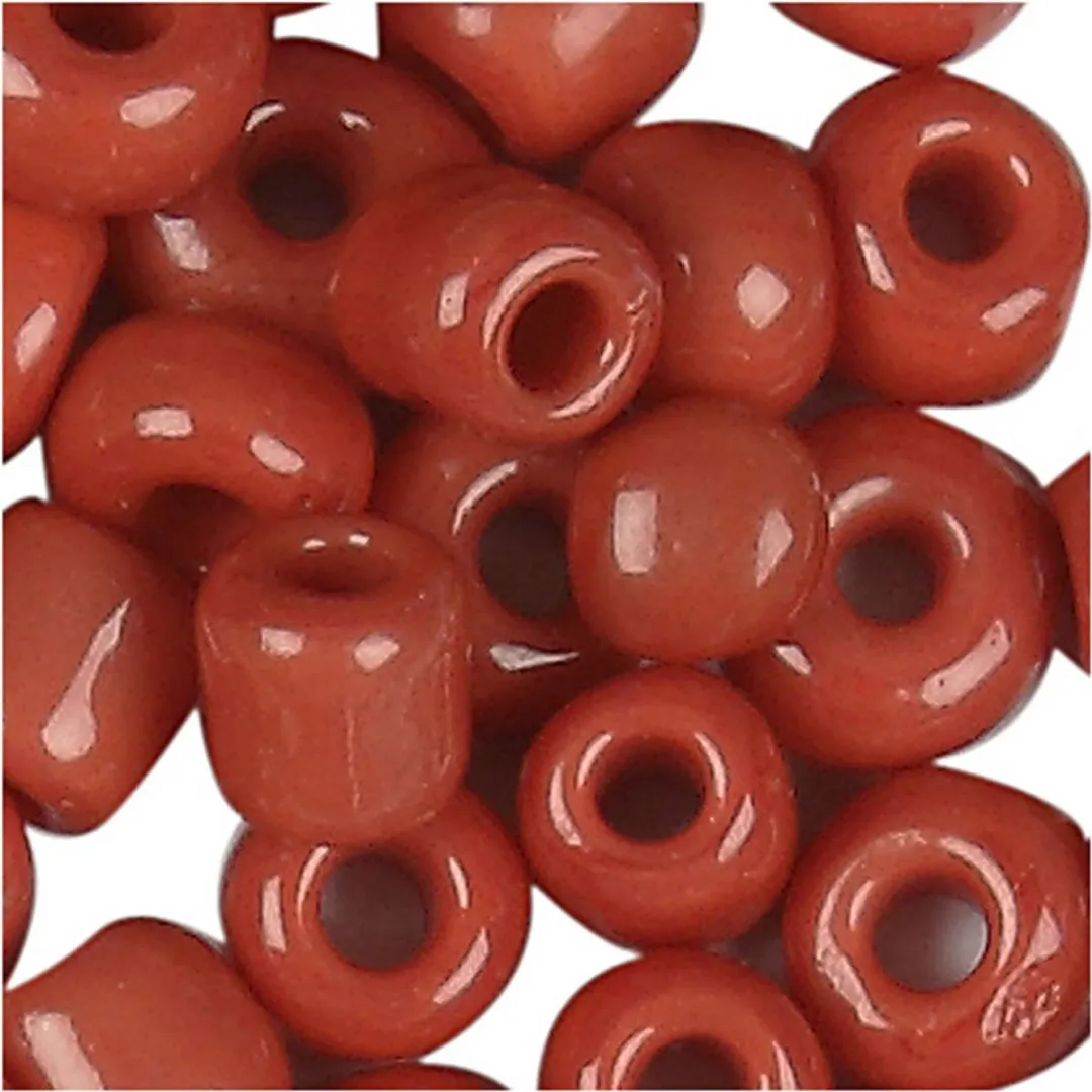 Creativ Company Rocailles 3mm Koraalrood - 25 Stuks