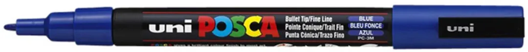 Posca PC-3M Markeerstift Blauw