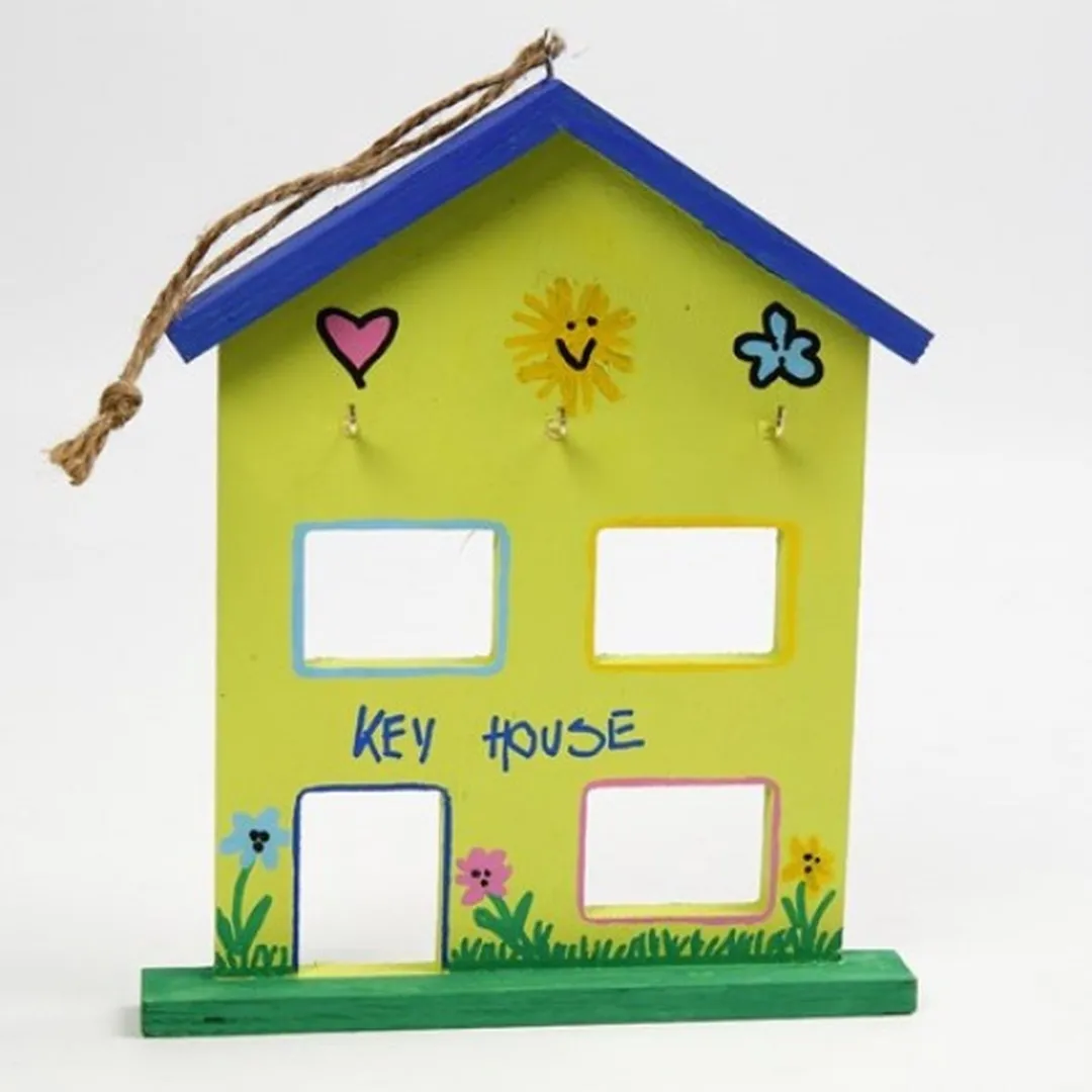 Creativ Company Sleutelkast Huis - Multicolor