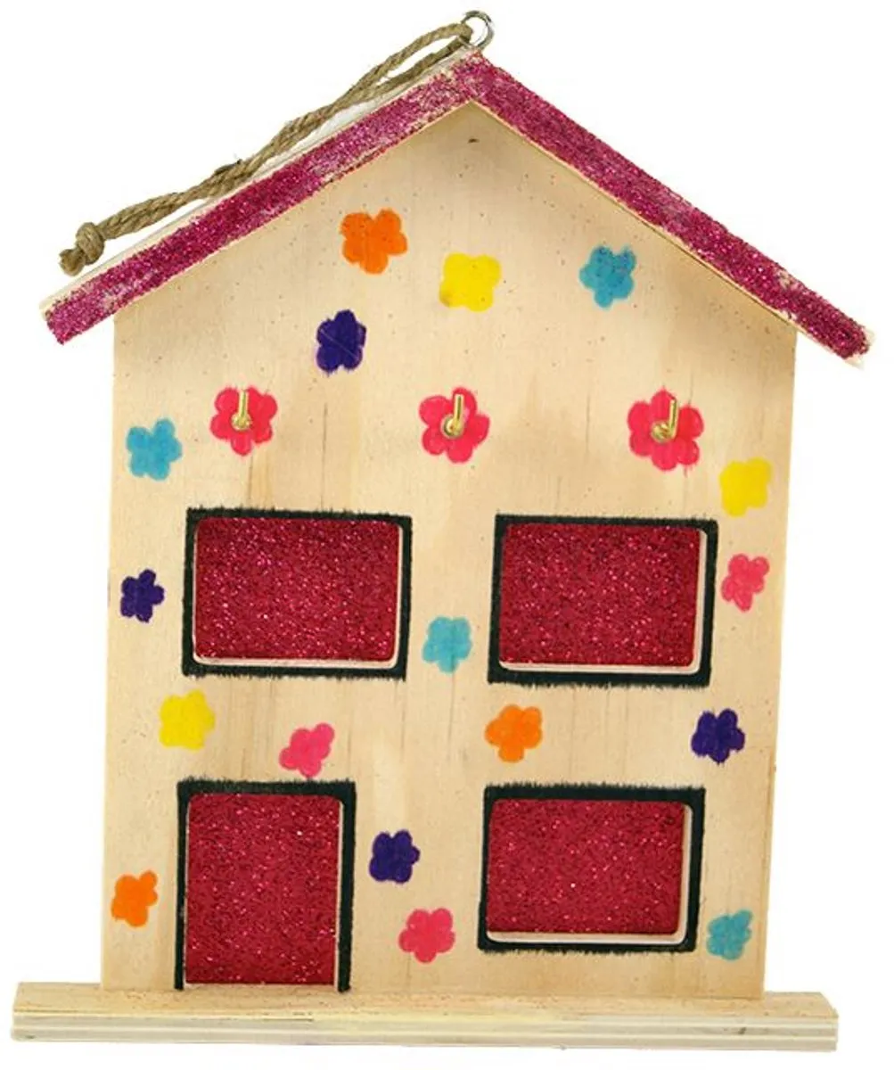 Creativ Company Sleutelkast Huis - Multicolor