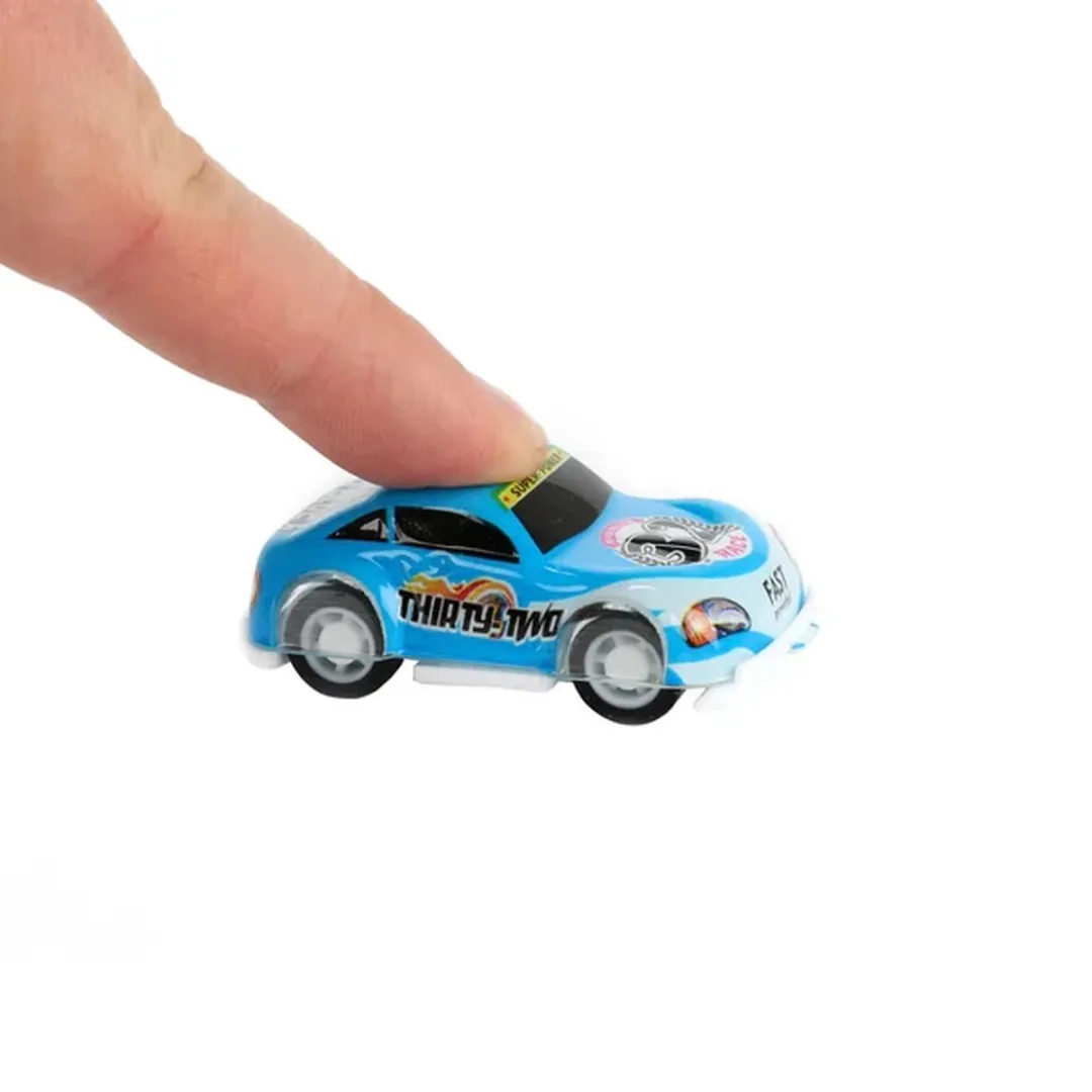 Toi-Toys Turbo Racers Pull Back Raceauto's 12st - Multicolor