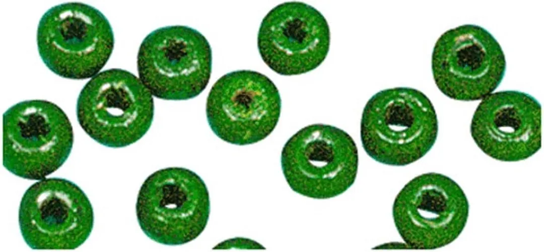 Rayher Houten Kralen Groen Ø6mm