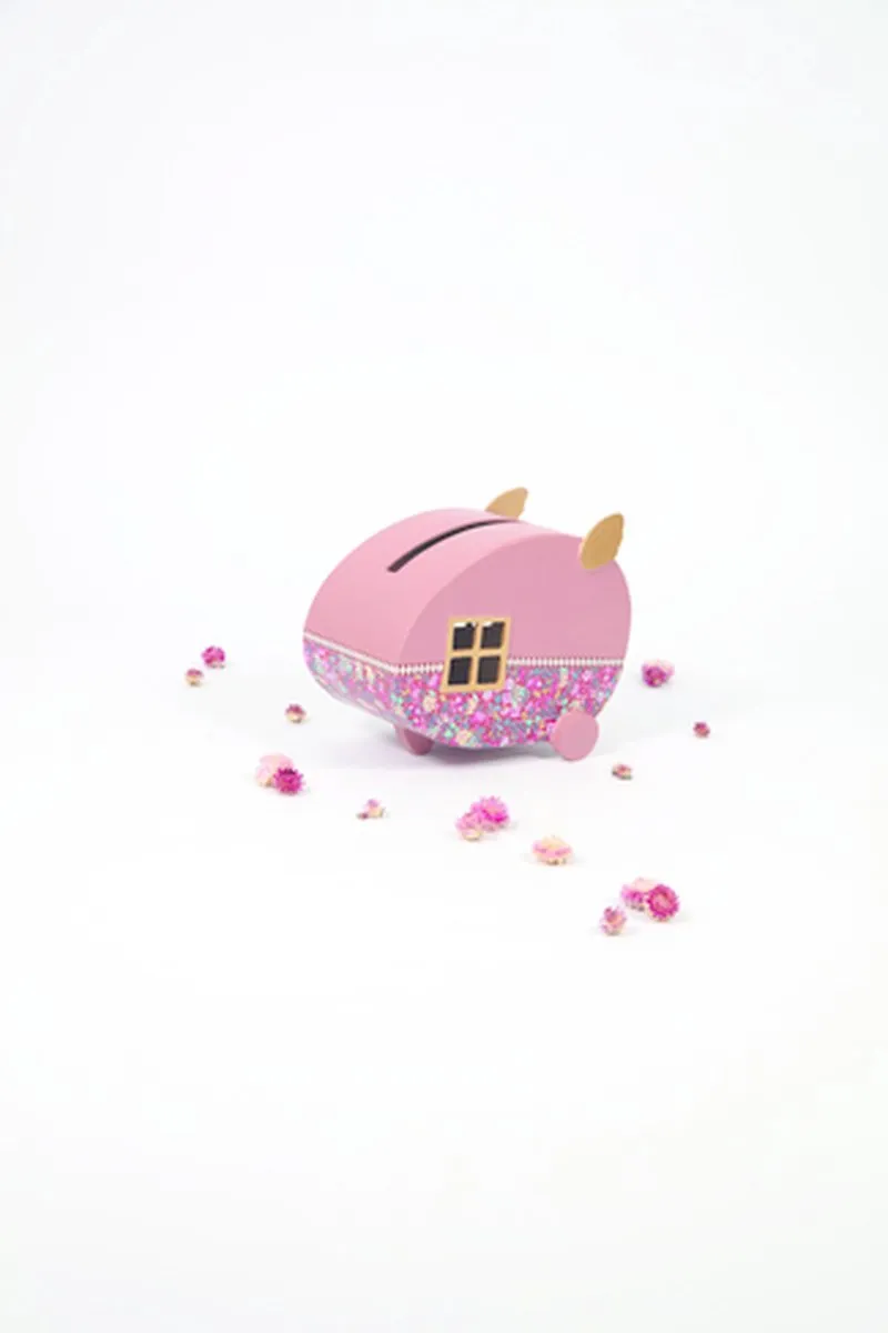 Decopatch Caravan Ideeënbus - Bruin