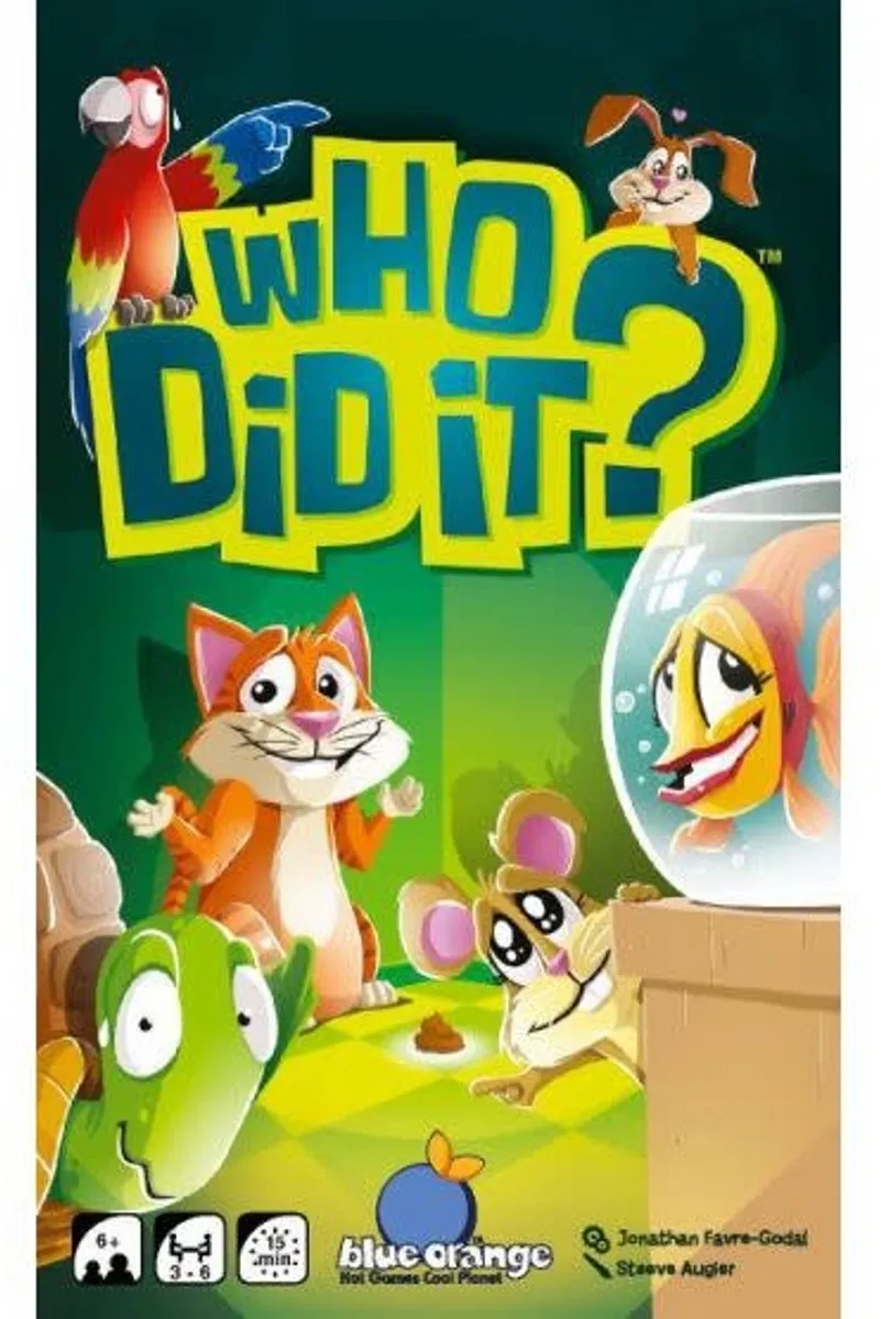Geronimo Games Who Did It? Kaartspel - 3 tot 6 Spelers