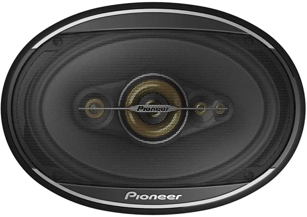 Pioneer TS-A6991F Autospeakers 700W - 2 Stuks - Zwart/Goud