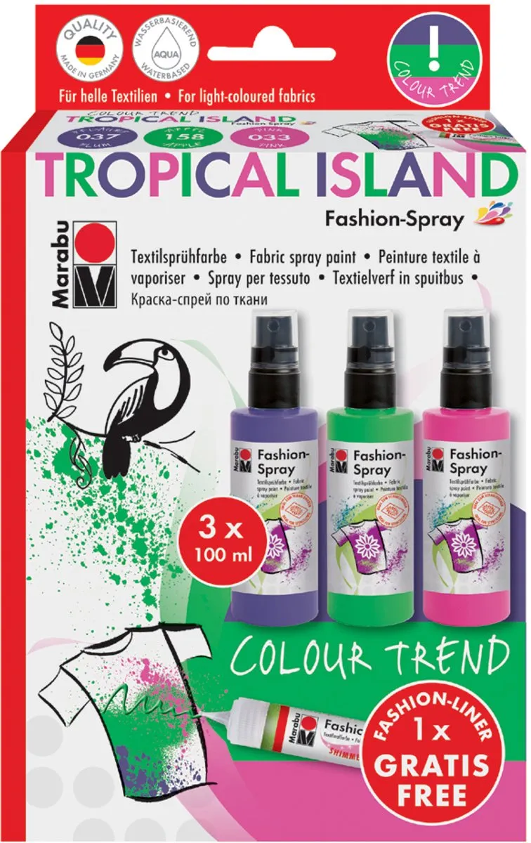 Marabu Fashion Spray Set