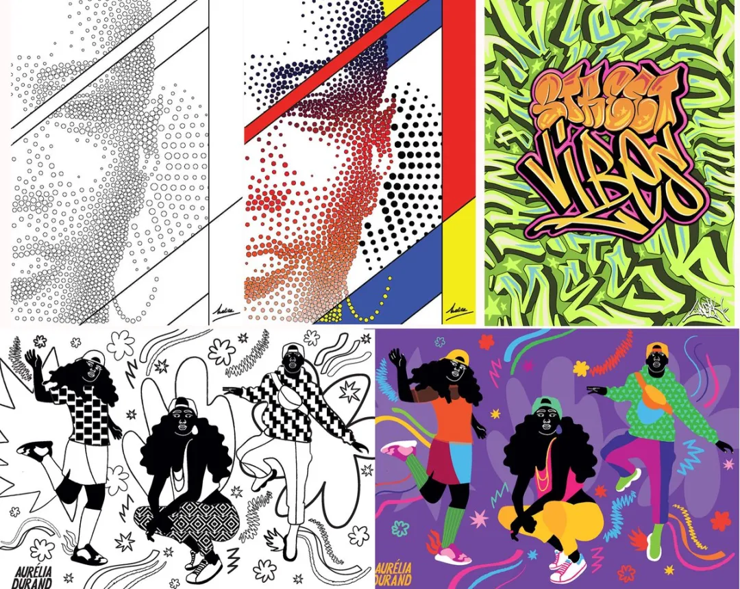 Uni Posca Uni Posca Verfmarker Koffer Street Vibes 20 stuks