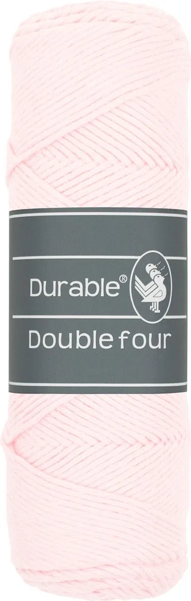Durable Double Four Katoengaren Light Pink